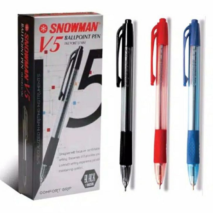 

SNOWMAN - Pulpen/Ballpoint V5 0.70mm (pcs)