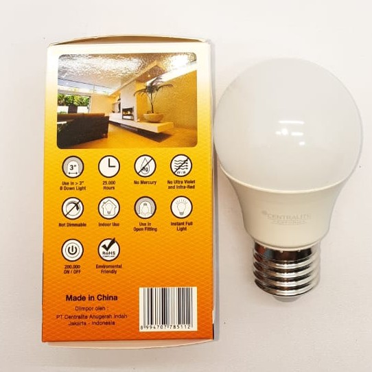 CTL 5W CD PUTIH LAMPU LED BULB CLASSIC 5W PERFORMA CTL / BOHLAM CAHAYA PUTIH CD