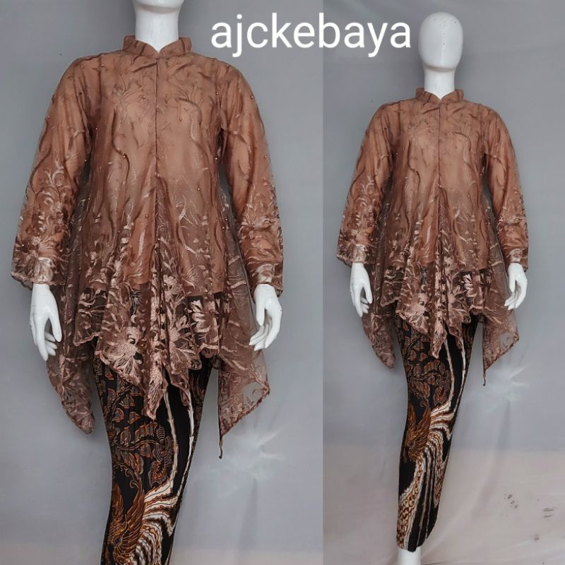 kebaya sanghai tunik tille/kebaya busui/kebaya modren/ajc kebaya