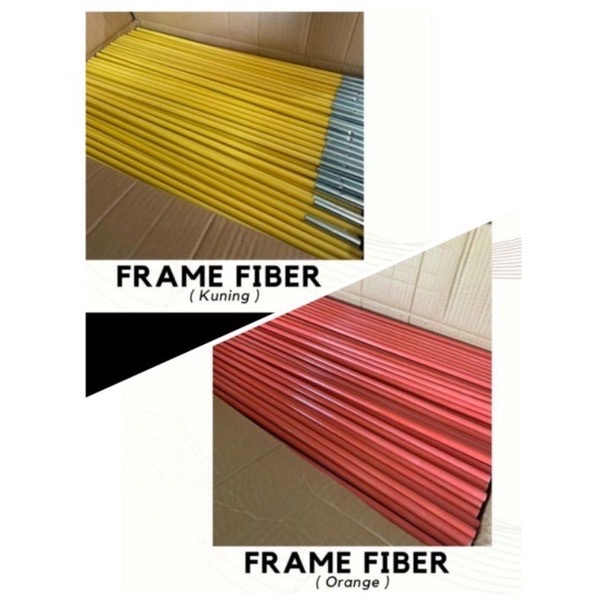 Frame Fiber Tenda - Frame Tenda Camping