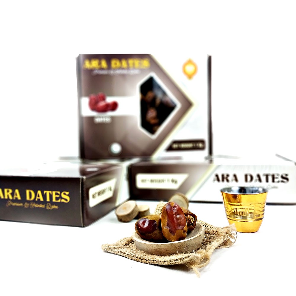 KURMA KHALAS ARA DATES 1 KG PREMIUM KEMTAN