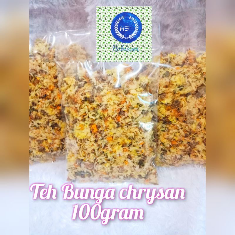 

Teh bunga Chrisantemum kering, Krisan 100gram