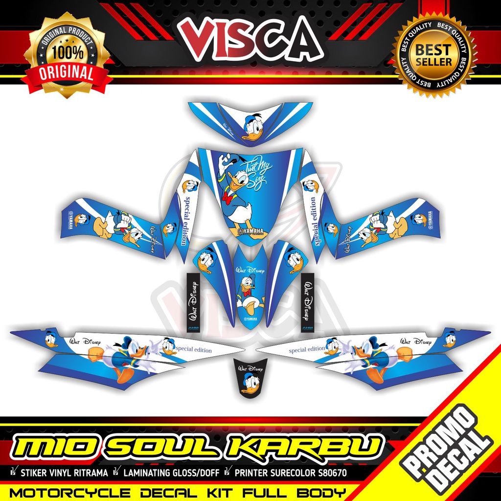 Decal Mio Soul lama Full Body Stiker Mio Soul lama Striping Mio Soul lama Sticker Mio Soul lama Full
