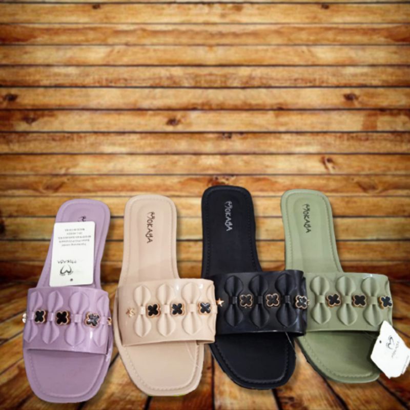 Sandal Slop / Sandal Wanita - Mokaya