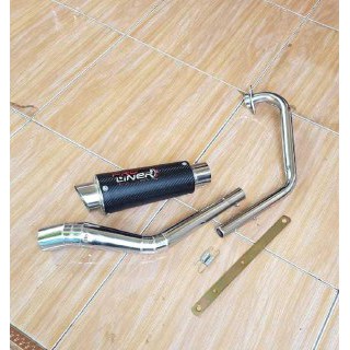 Knalpot racing vixion old-vixion new pro liner carbon