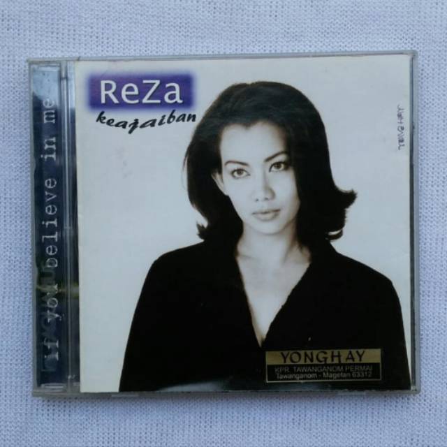Kaset CD Reza Artamevia album Keajaiban, Original Bekas