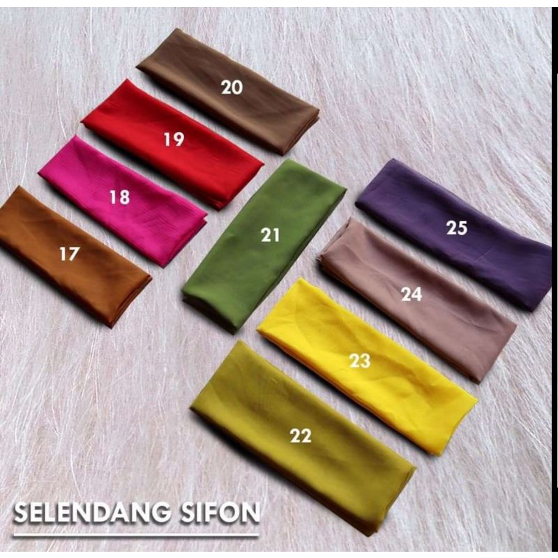selendang sifon/selendang/selendang wanita-C
