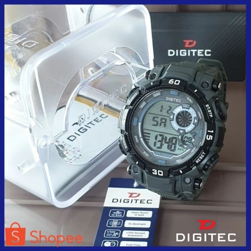 JAM TANGAN PRIA DIGITEC 5030 ORIGINAL SPORTY MUDMAN WATER RESIST