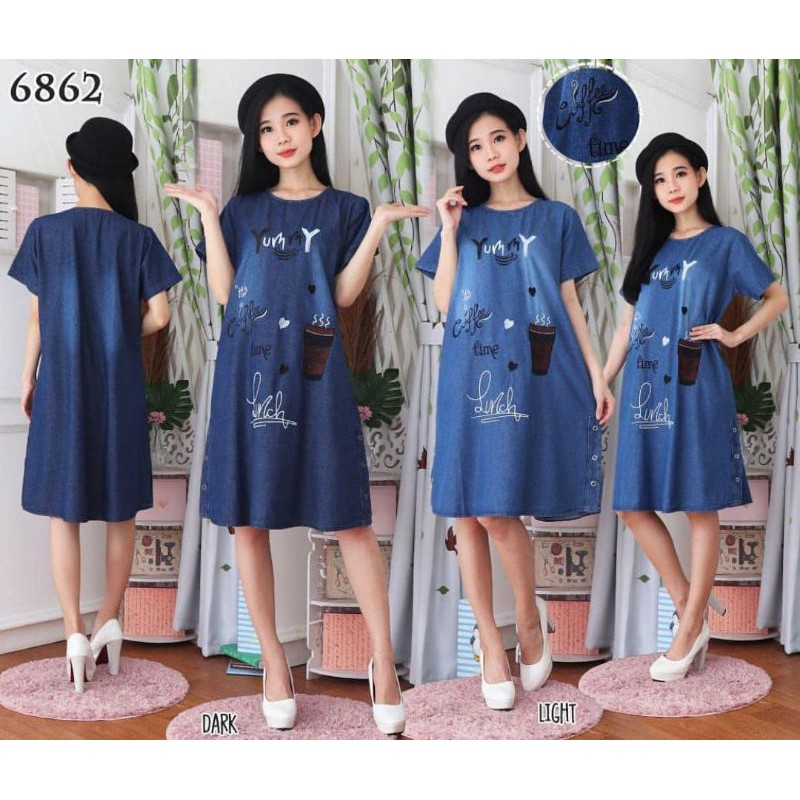 DENIM DRESS DARKBLUE SERIES