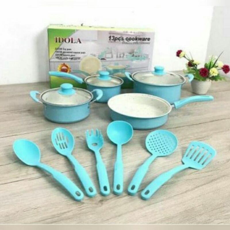 Panci Set 13 Pcs Cookware IDOLA