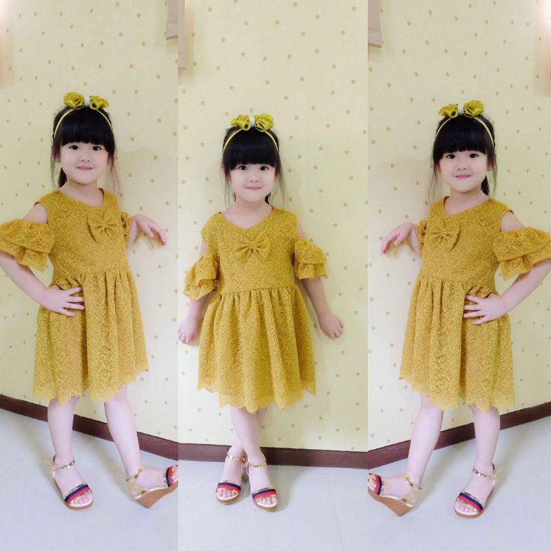 DRESS NATAL ANAK HUREEM / BROKAT ANAK / BAJU NATAL COUPLE IBU DAN ANAK