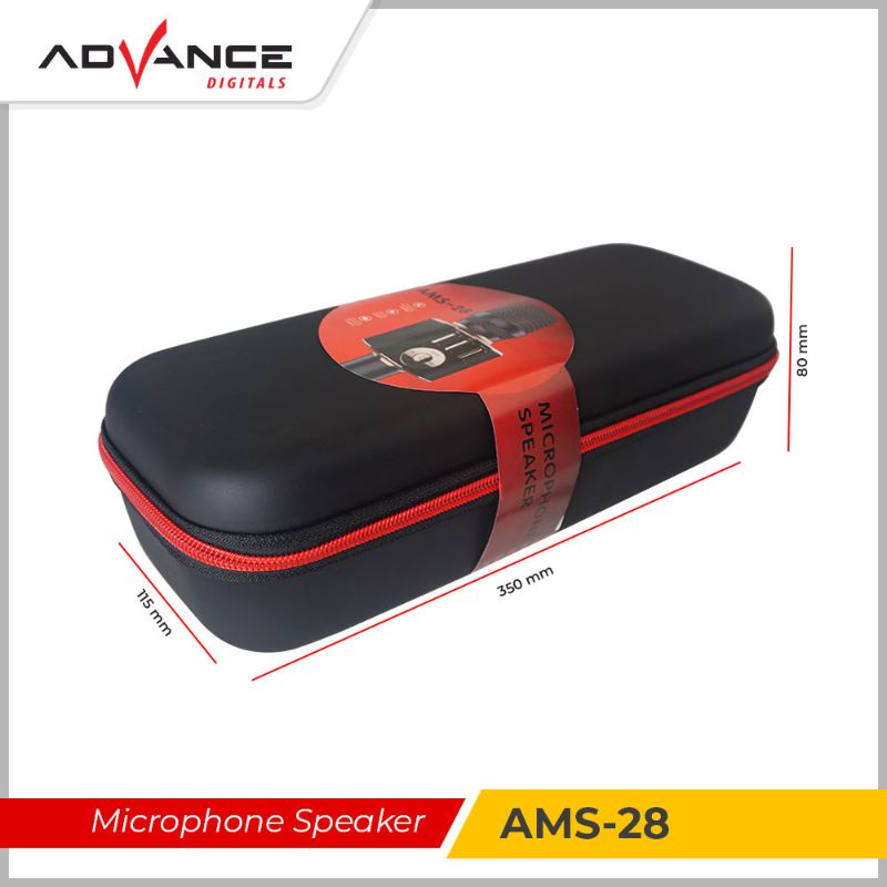 Advance Microphone Mic + Speaker Wireless Bluetooth AMS 28