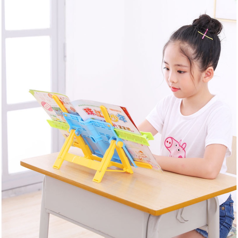 Penjepit holder stand penahan sandaran tatakan buku tablet handphone original aman digunakan anak bisa jadi rekal al-qur'an NB49