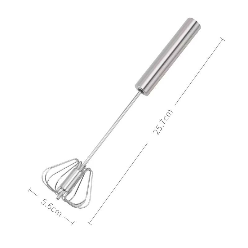 Better beater dan silicone hand whisk silikon alat kocok pengocok telur baking manual otomatis praktis tekan putar