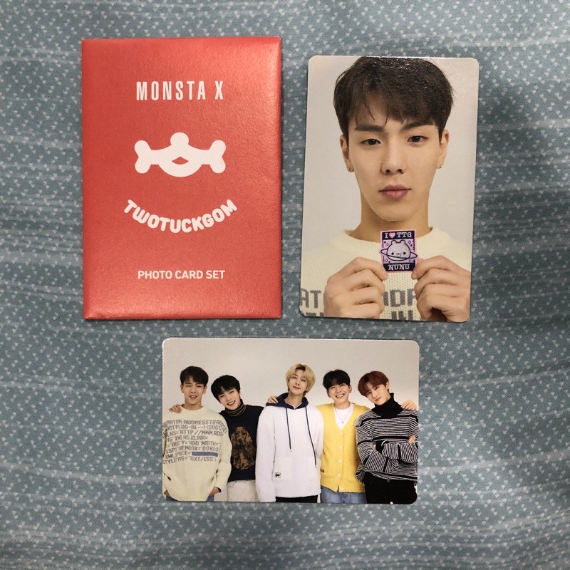 MONSTA X Twotuckgom TTG Photocard PC Group + Envelope