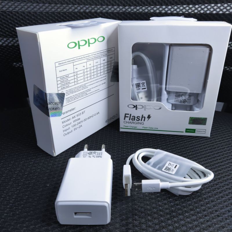 Charger Oppo Original Fast Charging 2A Micro USB