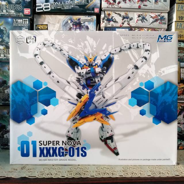 SuperNova MG 1/100 Gundam Altron Blue