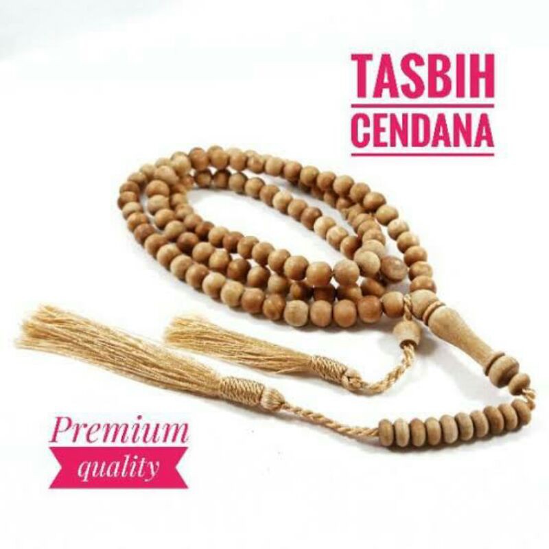 tasbih kayu CENDANA wangi
