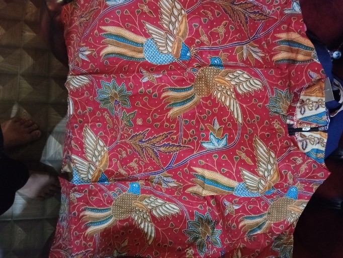 Batik Wanita Blouse Atasan  Batik S-m-l-xl-xxl-3l-4l-5l Model Terompet Lengan 7/8