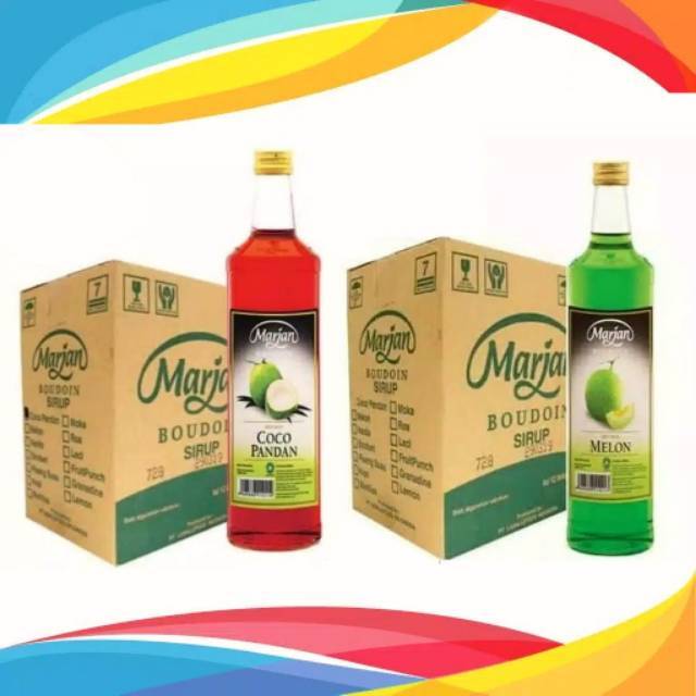 

Sirup Marjan Cocopandan & Melon Aneka Rasa (460ml)