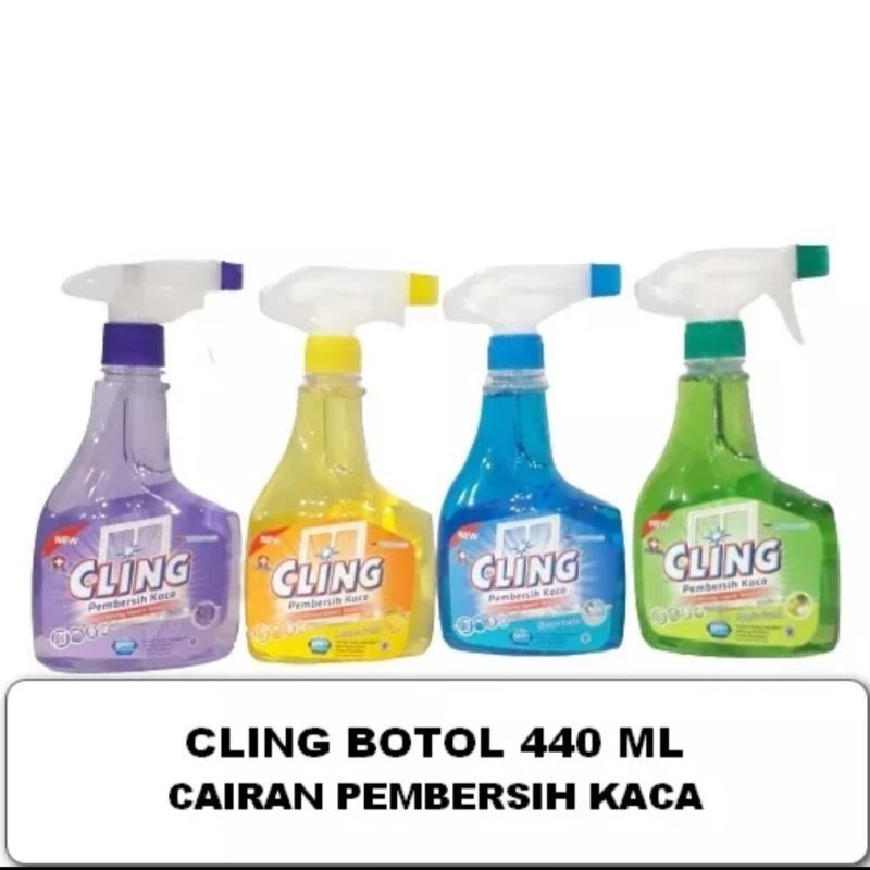 CLING Pembersih Kaca 440ml