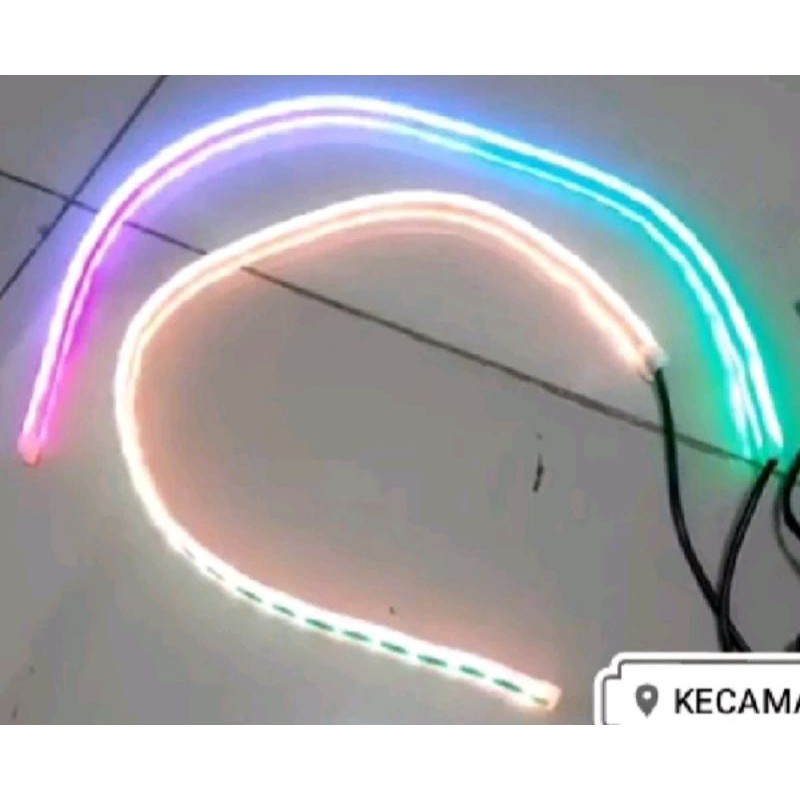 lampu alis RGB 24 volt 60 cm