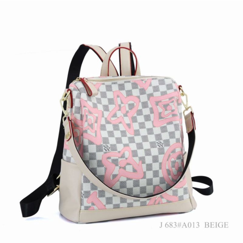 LV 683 A013 PA TAS RANSEL WANITA IMPORT PREMIUM BARU
