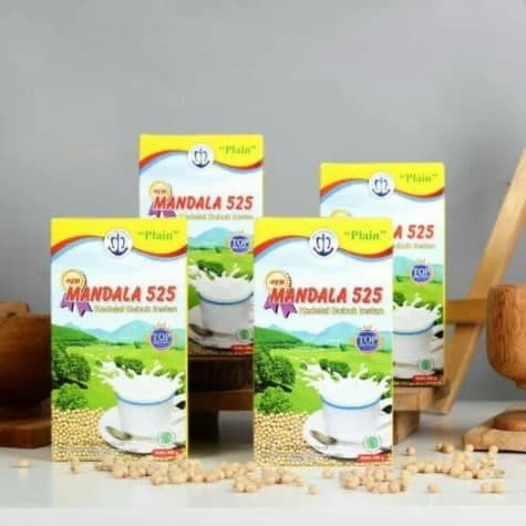 

SUSU KEDELAI MANDALA 525 - MDL 525 BERAT 200 G/Susu Kedelai dari kacang kedelai pilihan