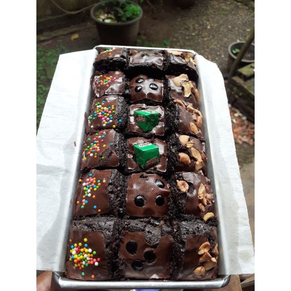 

Fudgy brownies