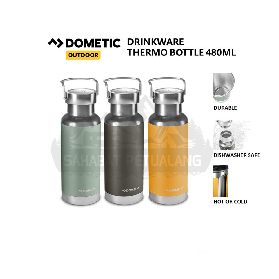 DOMETIC THERMO BOTTLE 480 ML / TUMBLER/ BOTOL/ DRINKWARE - Ore