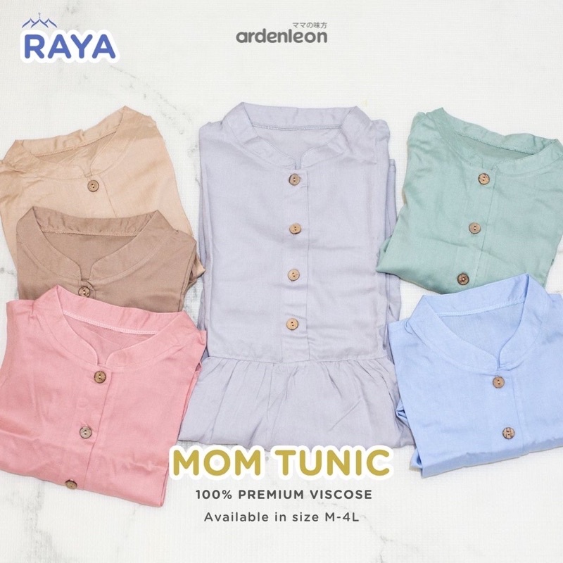 ARDENLEON Mom Raya Tunik (Size M to 4L)