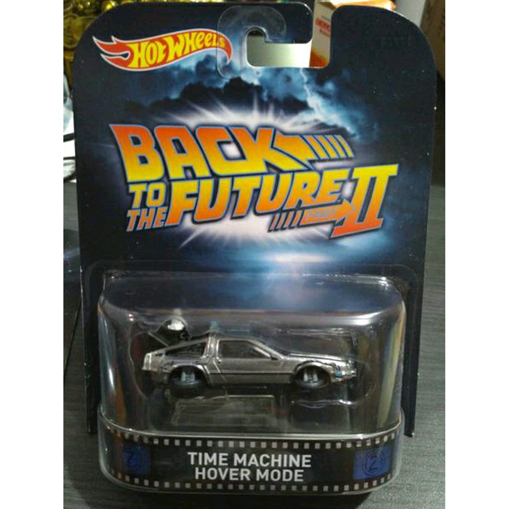 Promo HOTWHEEL 1 64 RETRO BACK TO THE FUTURE TIME MACHINE HOVER MODE Berkualitas