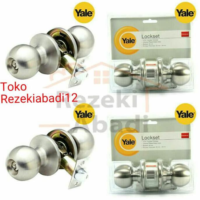 Best- Kunci Bulat Yale / Kunci Kamar Mandi