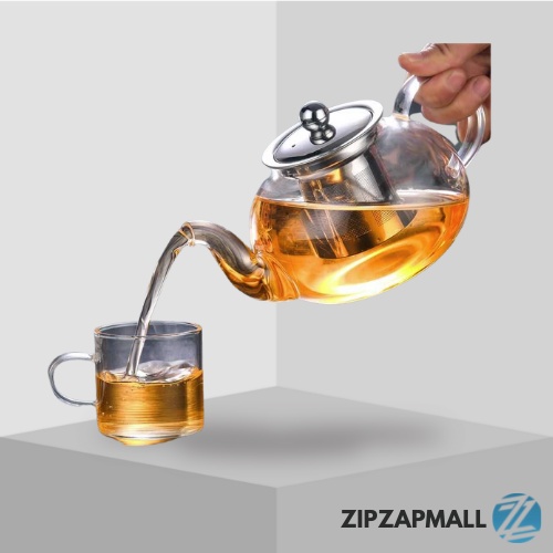 Teko Pitcher Teh Chinese Teapot Maker / Teko Pitcher Teh Poci Thai Tea Kopi Kaca Dengan Saringan Sta