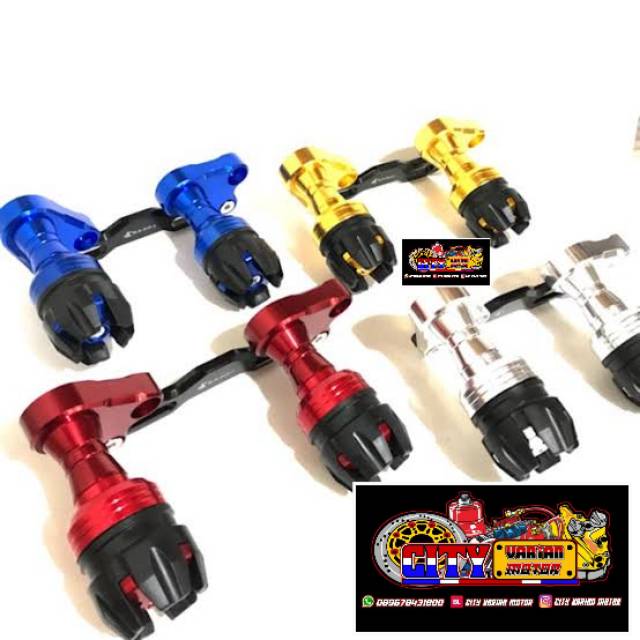 Slider Pelindung Knalpot Yamaha Nmax Nmax New Aerox 155 model BIKERS