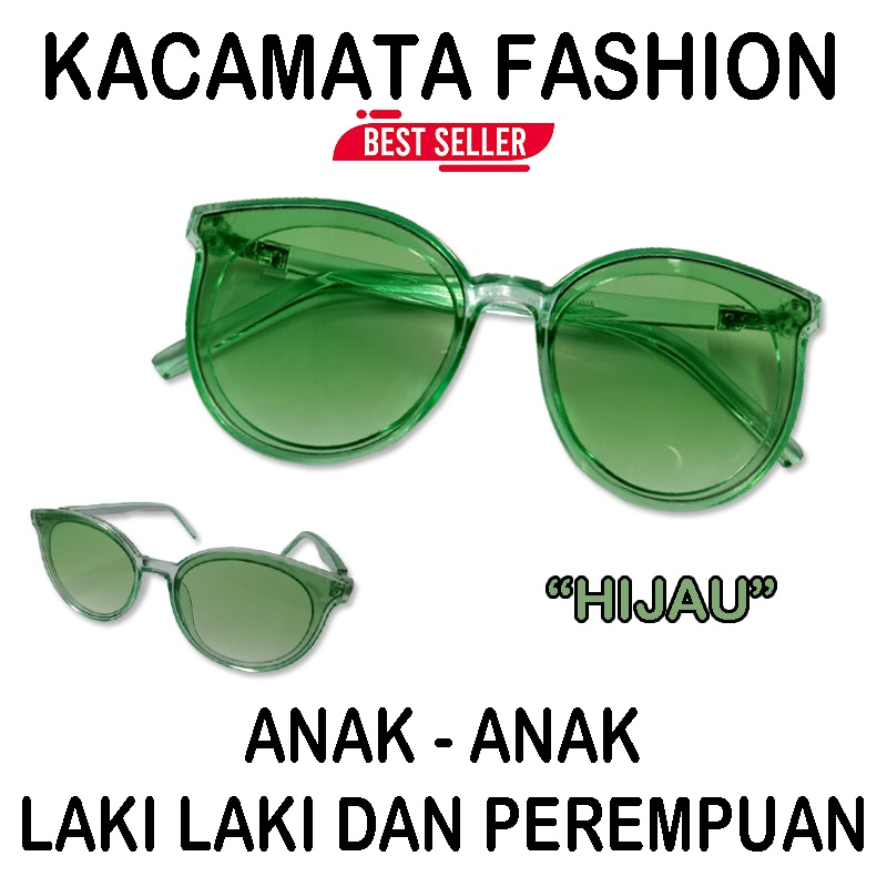 baru Kacamata Anak anak lucu kacamata gradasi fashion anak baby sunglasses unisex children glasses