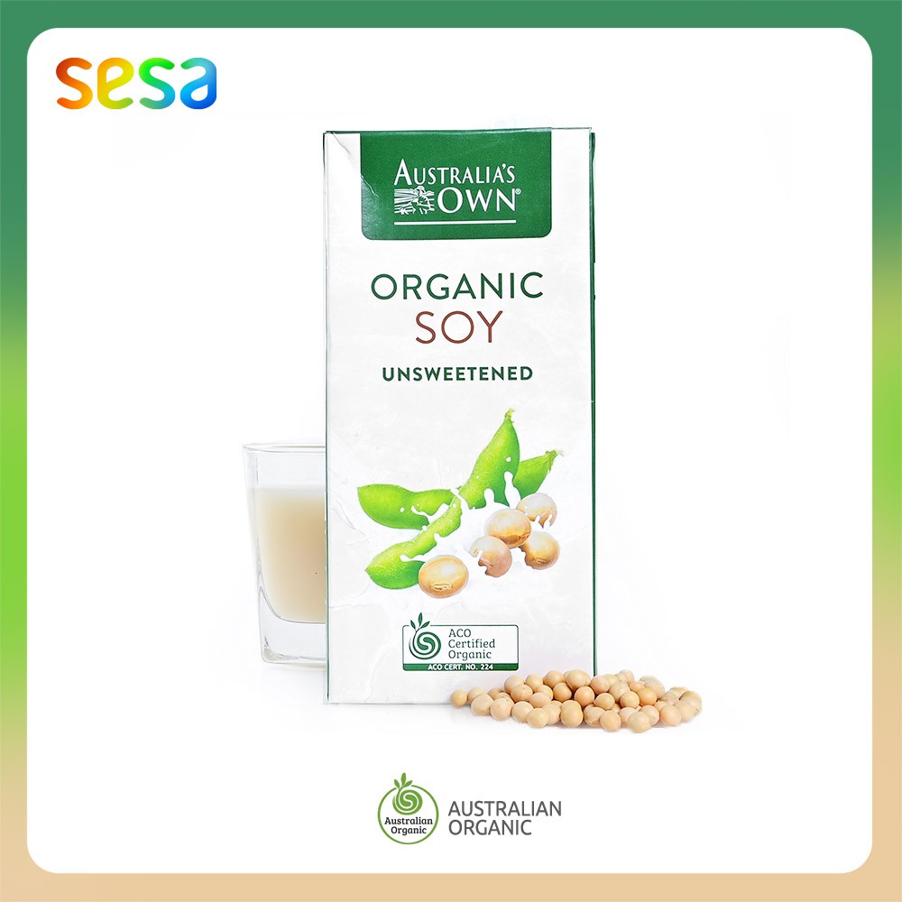 

AUTRALIA'S OWN Organic Soy Milk Unsweetened 1 Liter - Susu Kedelai Premium