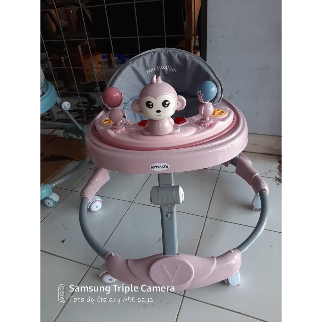 Baby Walker Space Baby Sb 506 Monyet By Pacific Shopee Indonesia