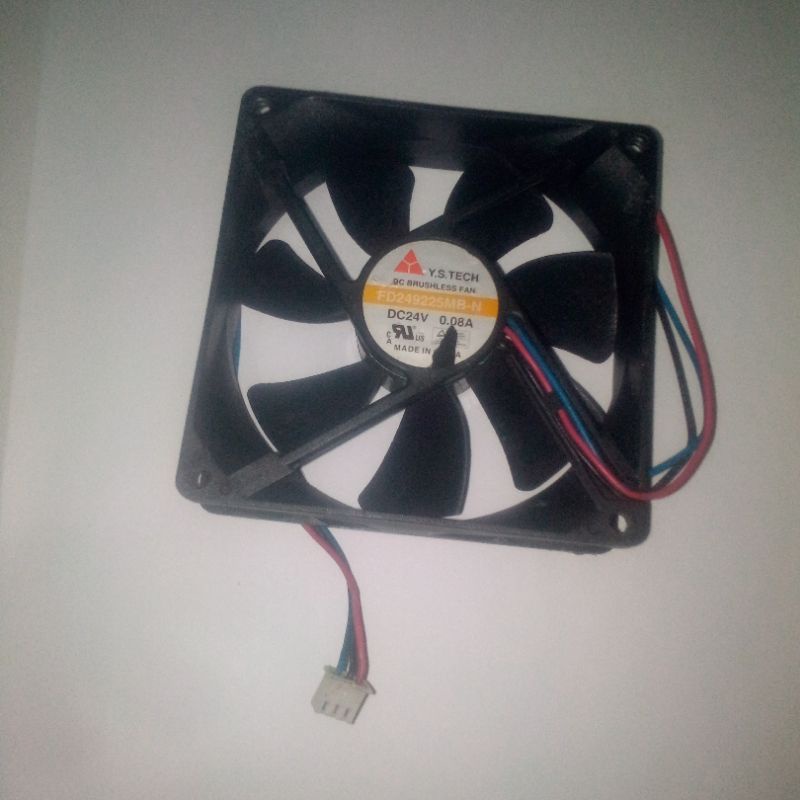 KIPAS FAN 9CM ORIGINAL Y.S TECH FD249225MB-N 24V 0.08A GARANSI