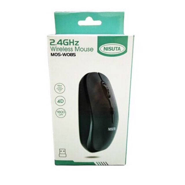 Mouse Wireless NISUTA/MIKUSO  Mouse 2.4GHz MOS-W085