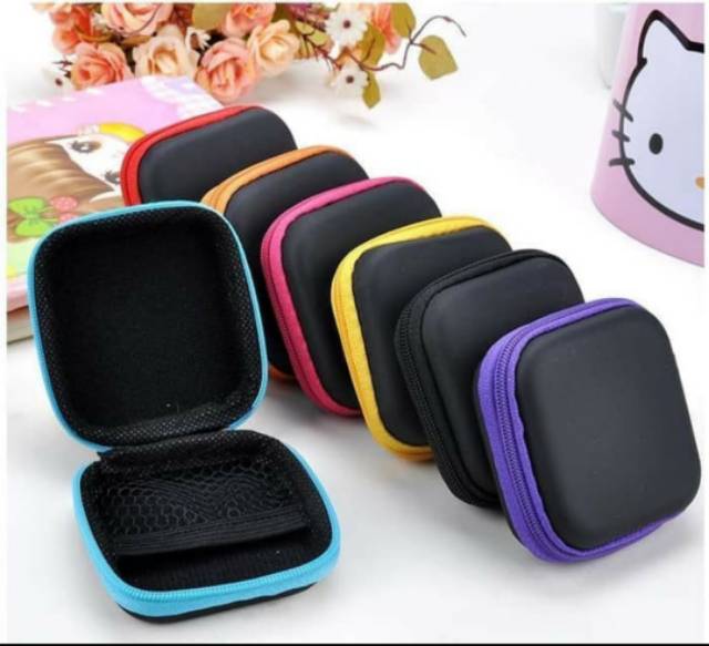 BAG ORGANIZER CHARGER HP EARPHONE CASE TEMPAT EARPHONE