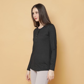 Cammomile kaos  wanita  lengan  panjang  1904083 Shopee  