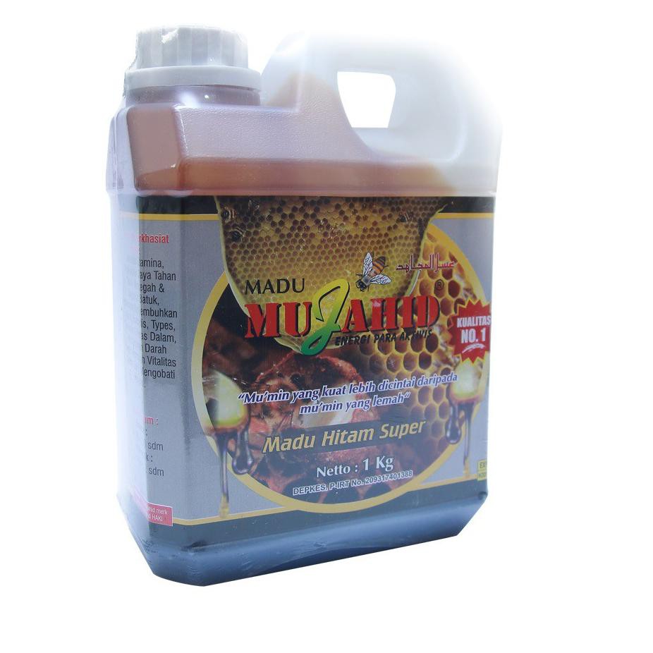 

Madu hitam Super mujahid pahit 1 kg- !