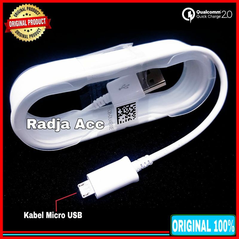 Kabel Data Samsung Galaxy Note 4 S6 Original 100% Fast charging Micro USB