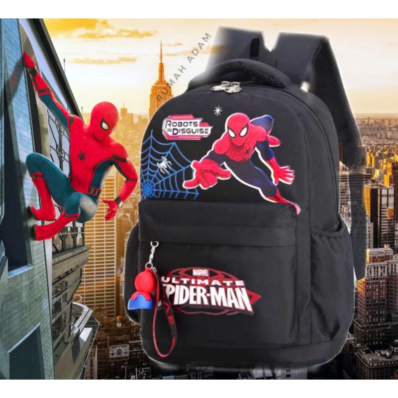 RANSEL ANAK SPIDERMAN-RANSEL SEKOLAH SPIDERMAN-BACKPACK ANAK MURAH