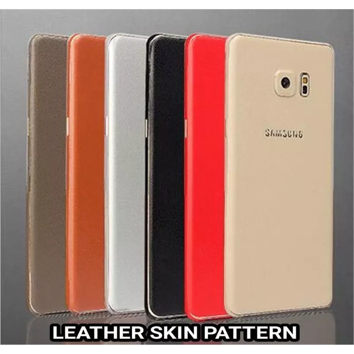 

Samsung Galaxy S6 FLAT Leather Pattern PROTECTOR SKIN STICKER GARSKIN Kulit -AntiGores Stiker STIKER