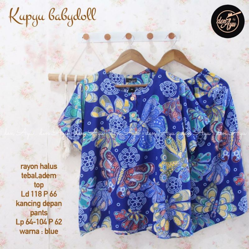 Daster Setelan Babydoll Baladewa Ori