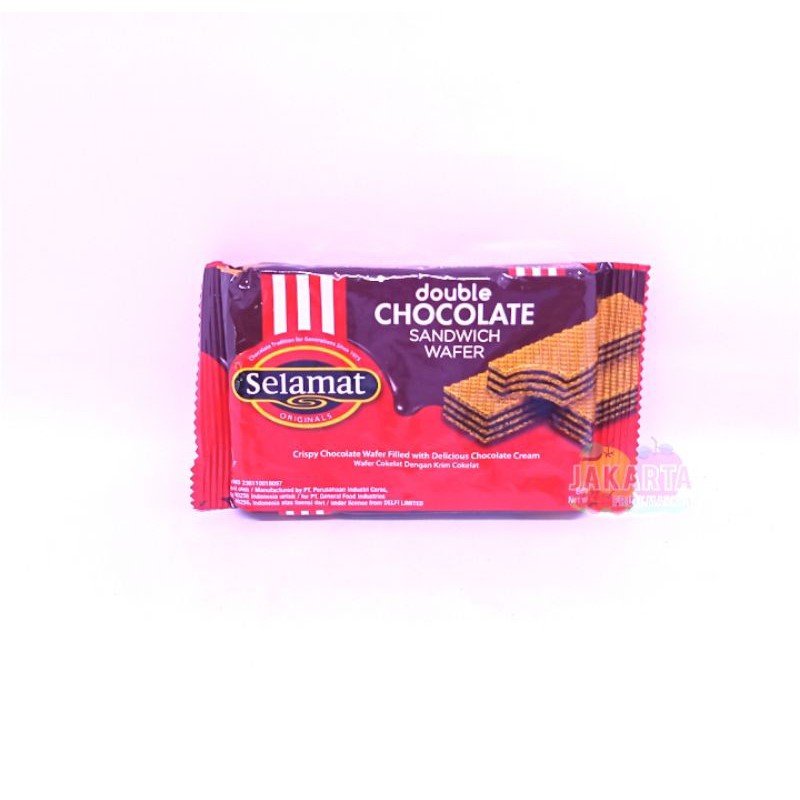 

(WAFER) SELAMAT WAFER DOUBLE CHOCOLATE 60G