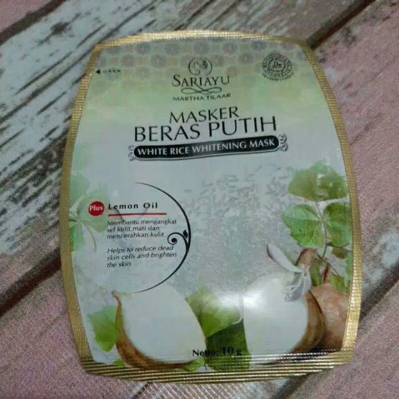 Sariayu Masker Beras Sachet