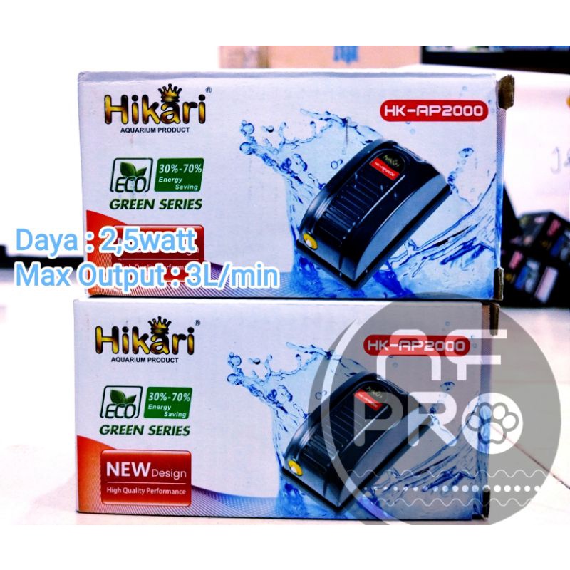 PROMO MURAH Pompa Udara Airpump Aerator HIKARI HK AP 2000